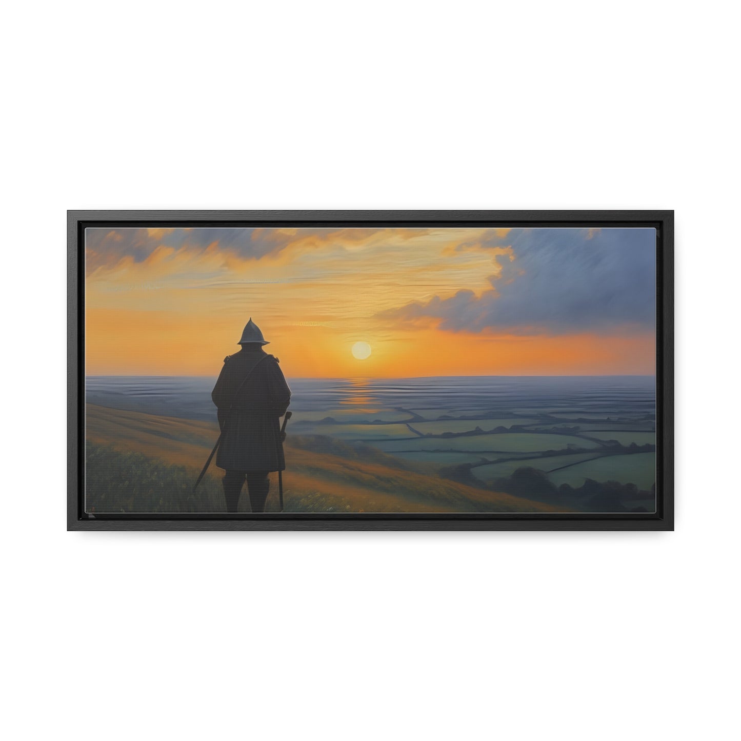 Contemplation, Wall Art, Gallery Canvas Wraps, Horizontal Frame