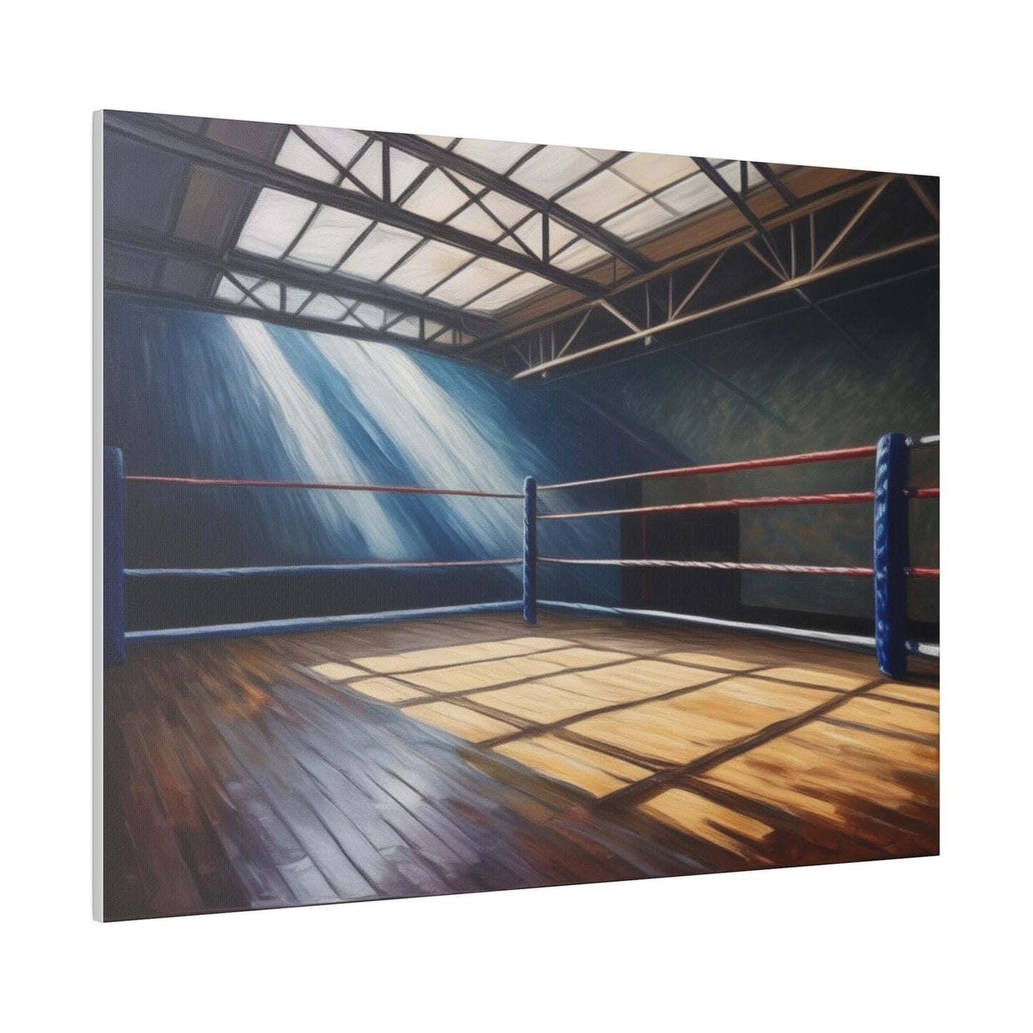 Boxing Ring, Wall Art, Matte Canvas, Stretched, 0.75"