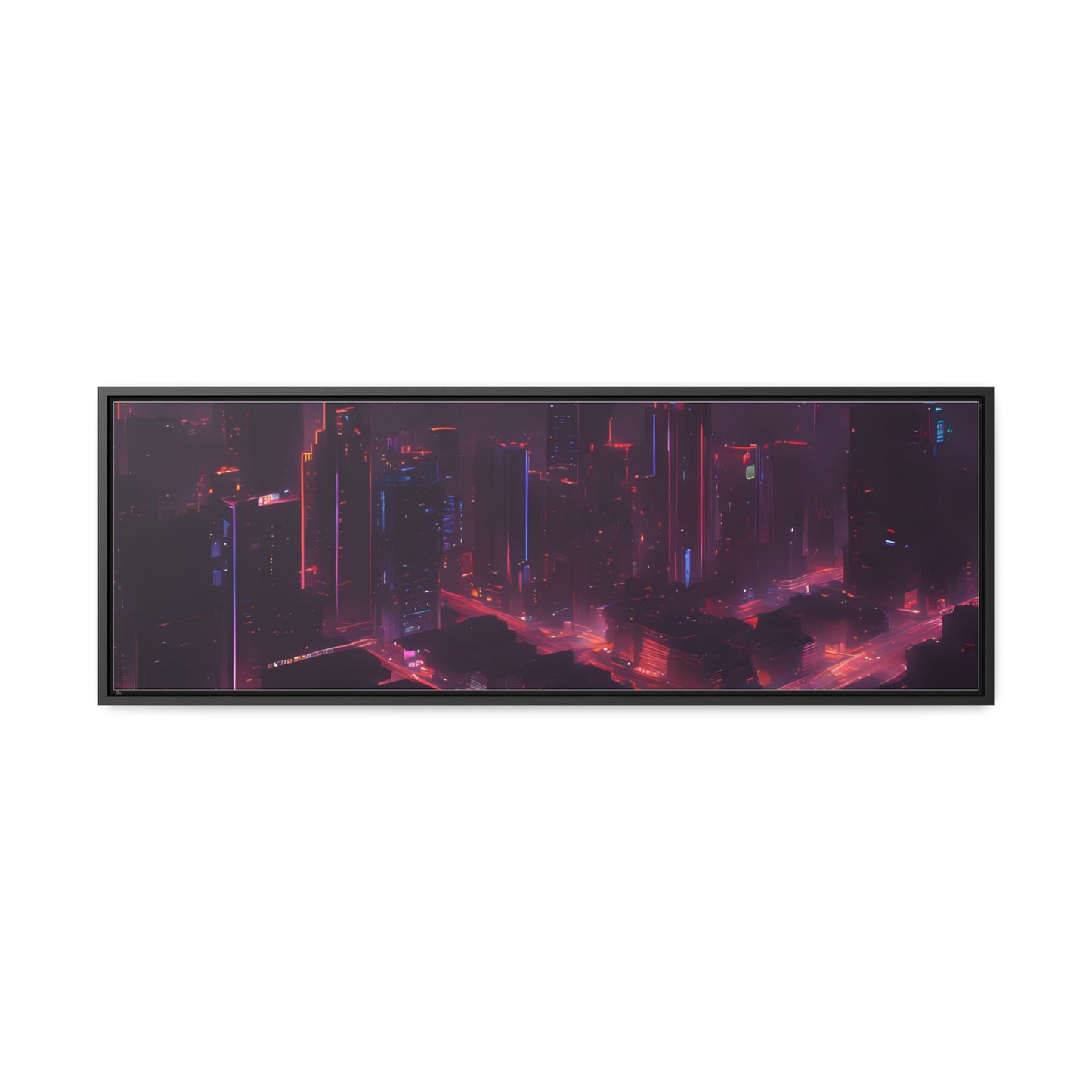 Neon lights, Wall Art, Gallery Canvas Wraps, Horizontal Frame