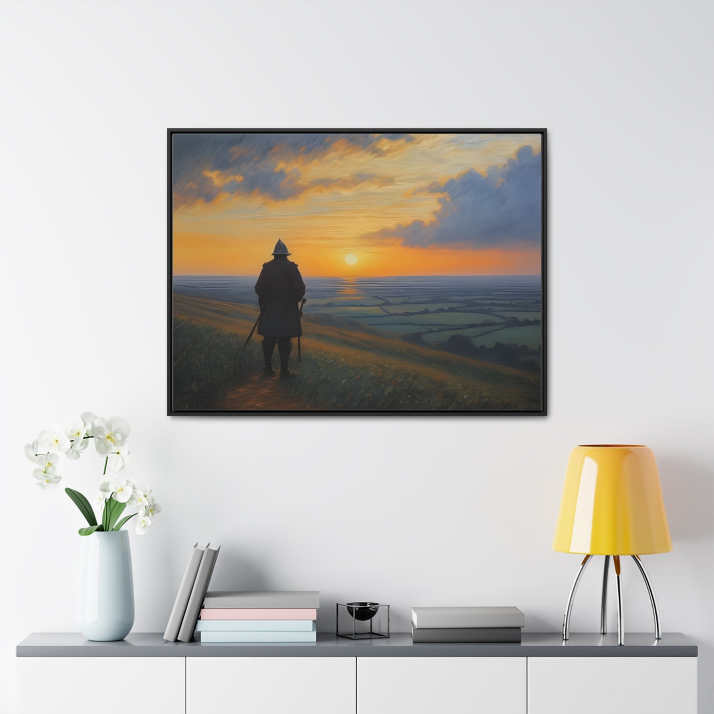 Contemplation, Wall Art, Gallery Canvas Wraps, Horizontal Frame