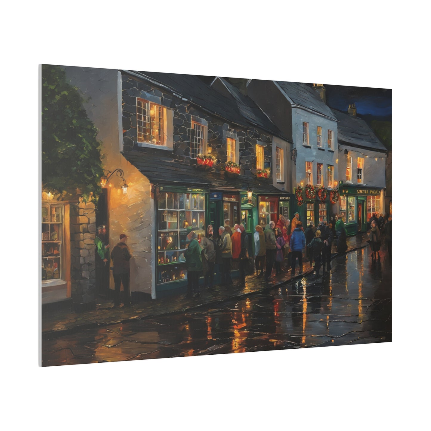 The Pub, Wall Art, Matte Canvas, Stretched, 0.75"