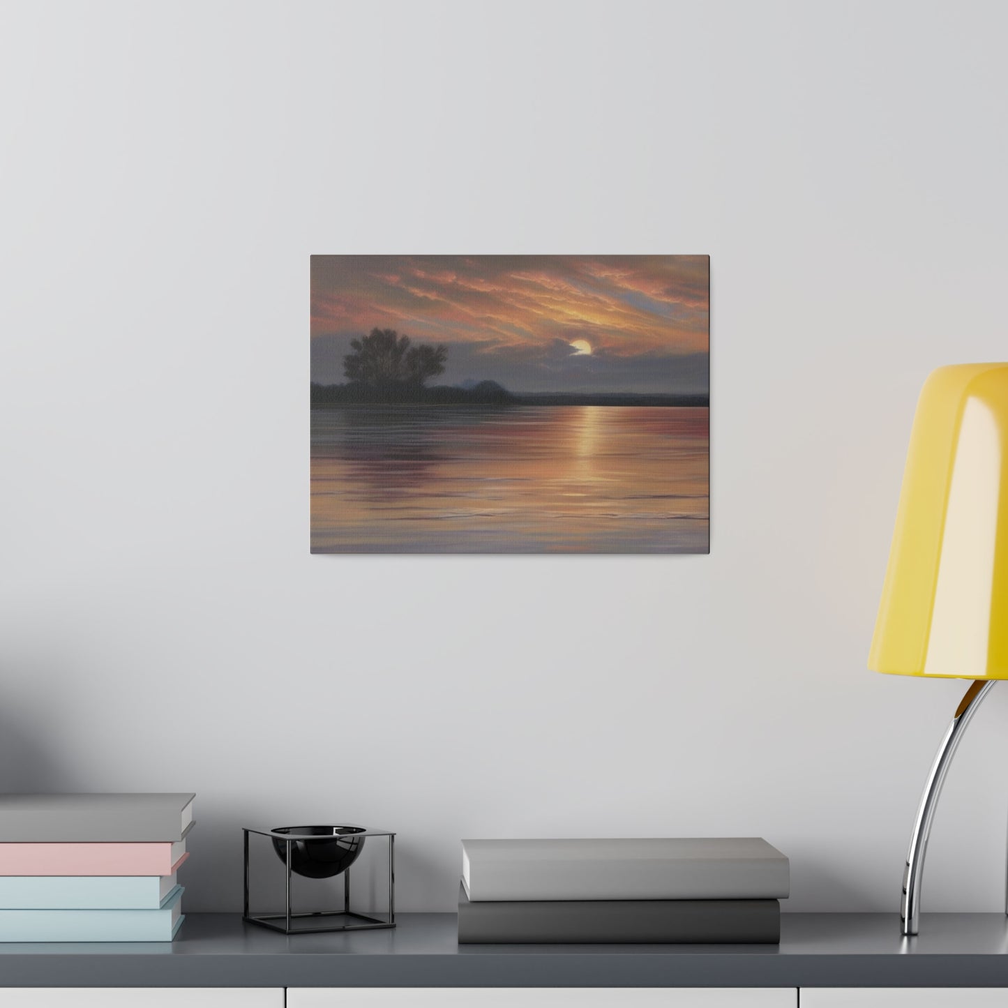 Sun Rise, Wall Art, Matte Canvas, Stretched, 0.75"