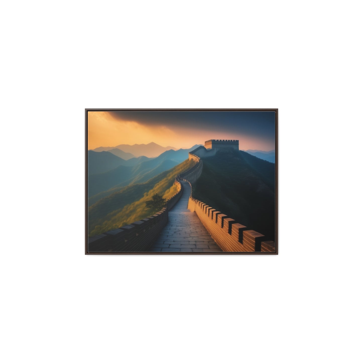 Great Wall of China, Wall Art, Gallery Canvas Wraps, Horizontal Frame