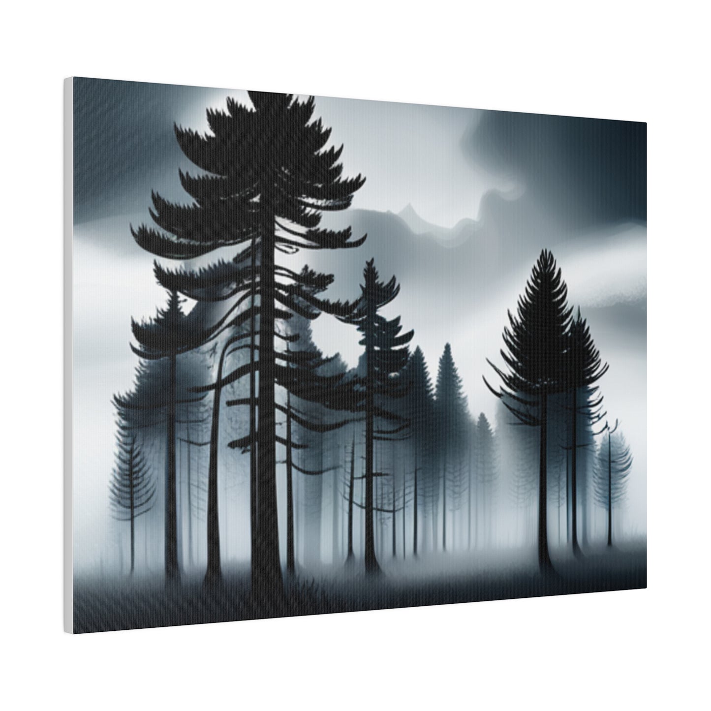 Gray day, Wall Art, Matte Canvas, Stretched, 0.75"