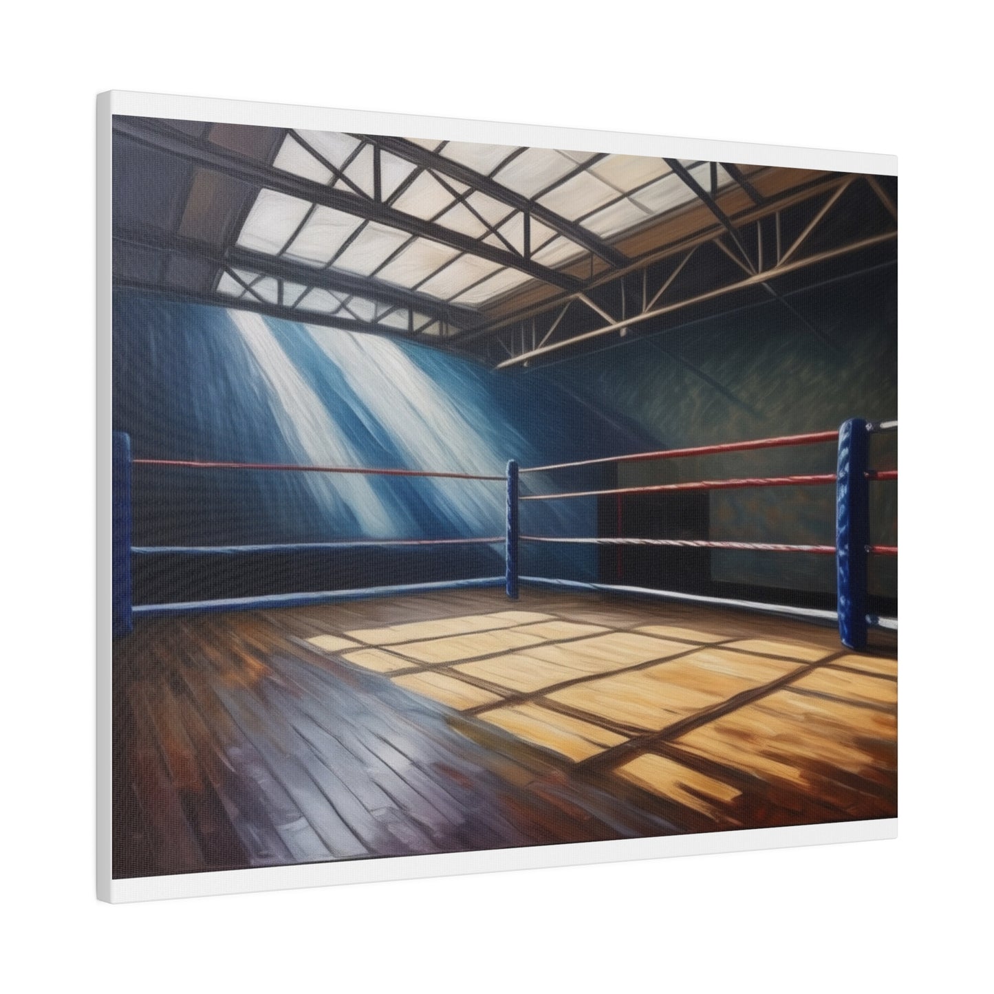 Boxing Ring, Wall Art, Matte Canvas, Stretched, 0.75"