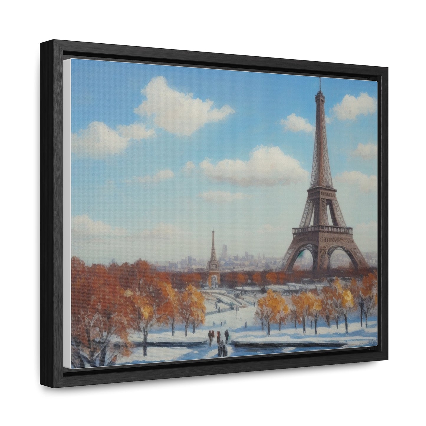 Eiffel Tower, Wall Art, Gallery Canvas Wraps, Horizontal Frame