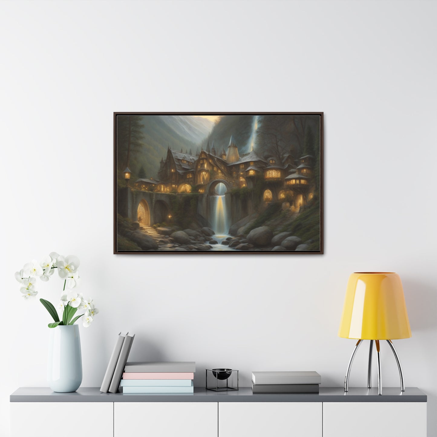 Rivendell, Wall Art, Gallery Canvas Wraps, Horizontal Frame