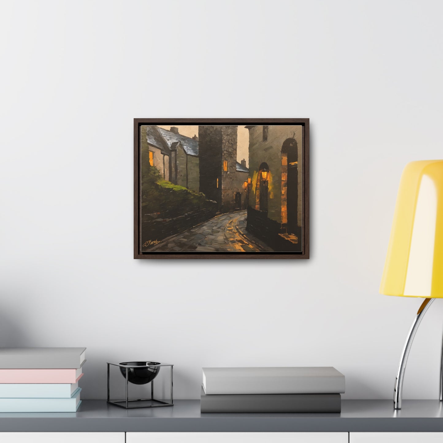 Walk the streets, Wall Art, Gallery Canvas Wraps, Horizontal Frame