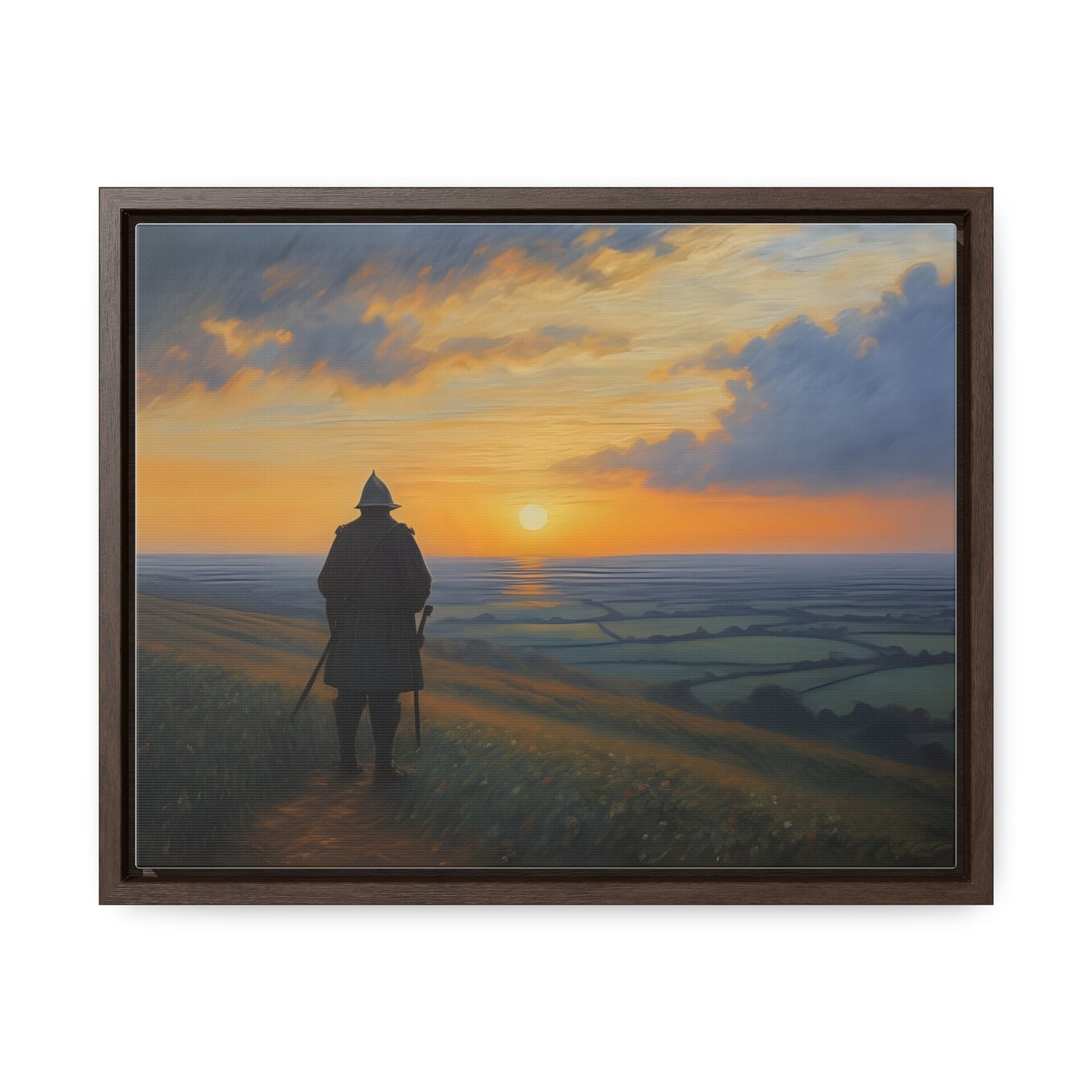 Contemplation, Wall Art, Gallery Canvas Wraps, Horizontal Frame