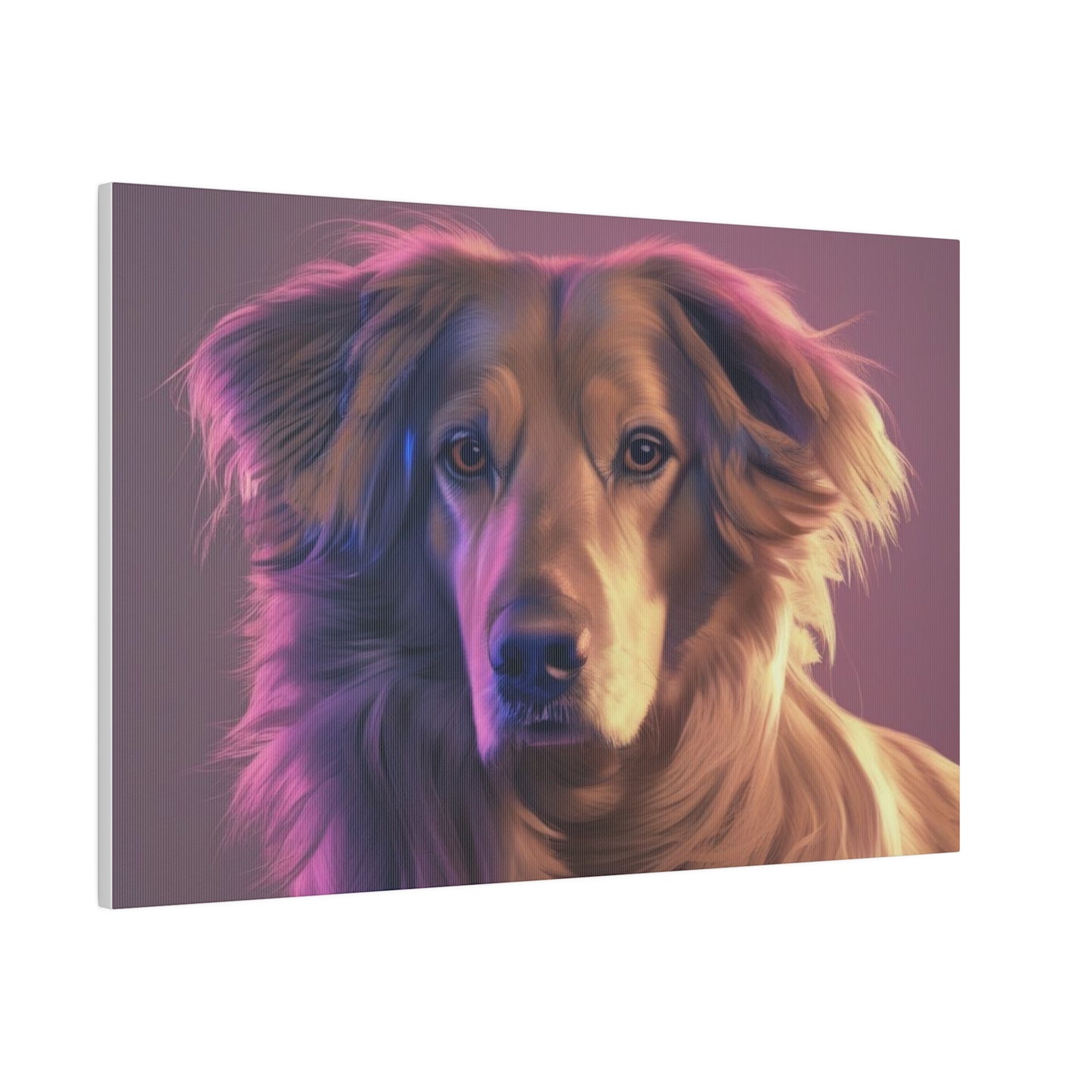 Dog, Wall Art, Matte Canvas, Stretched, 0.75"