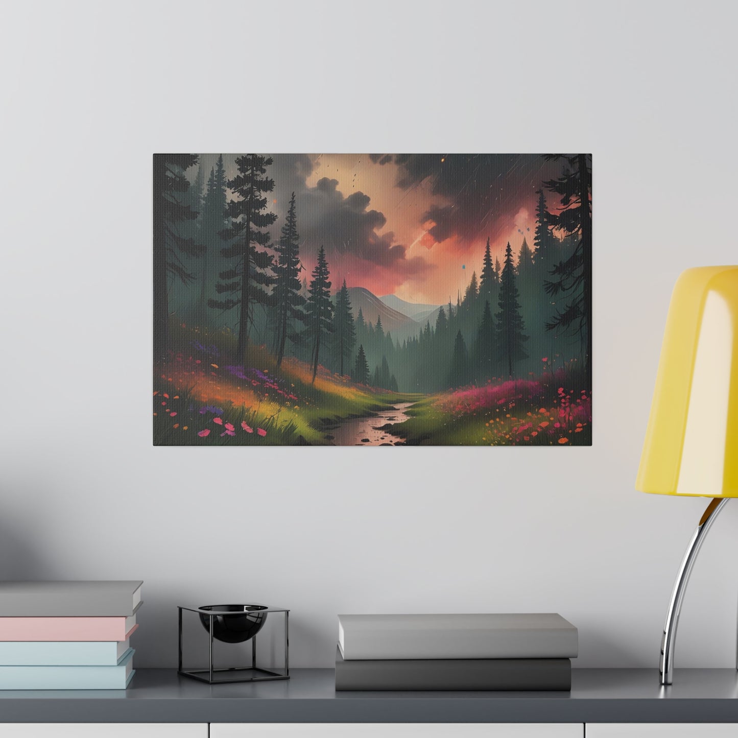 A Mystical Morning, Wall Art, Matte Canvas, Stretched, 0.75"