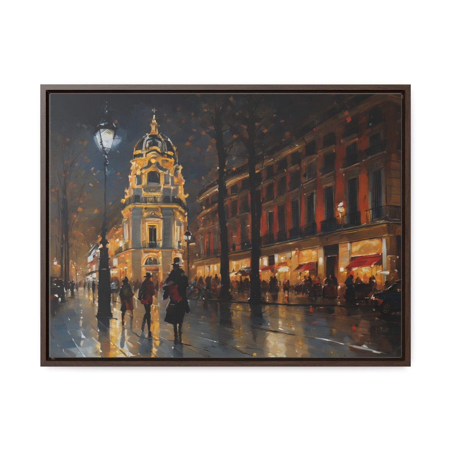 Town Center, Wall Art, Gallery Canvas Wraps, Horizontal Frame