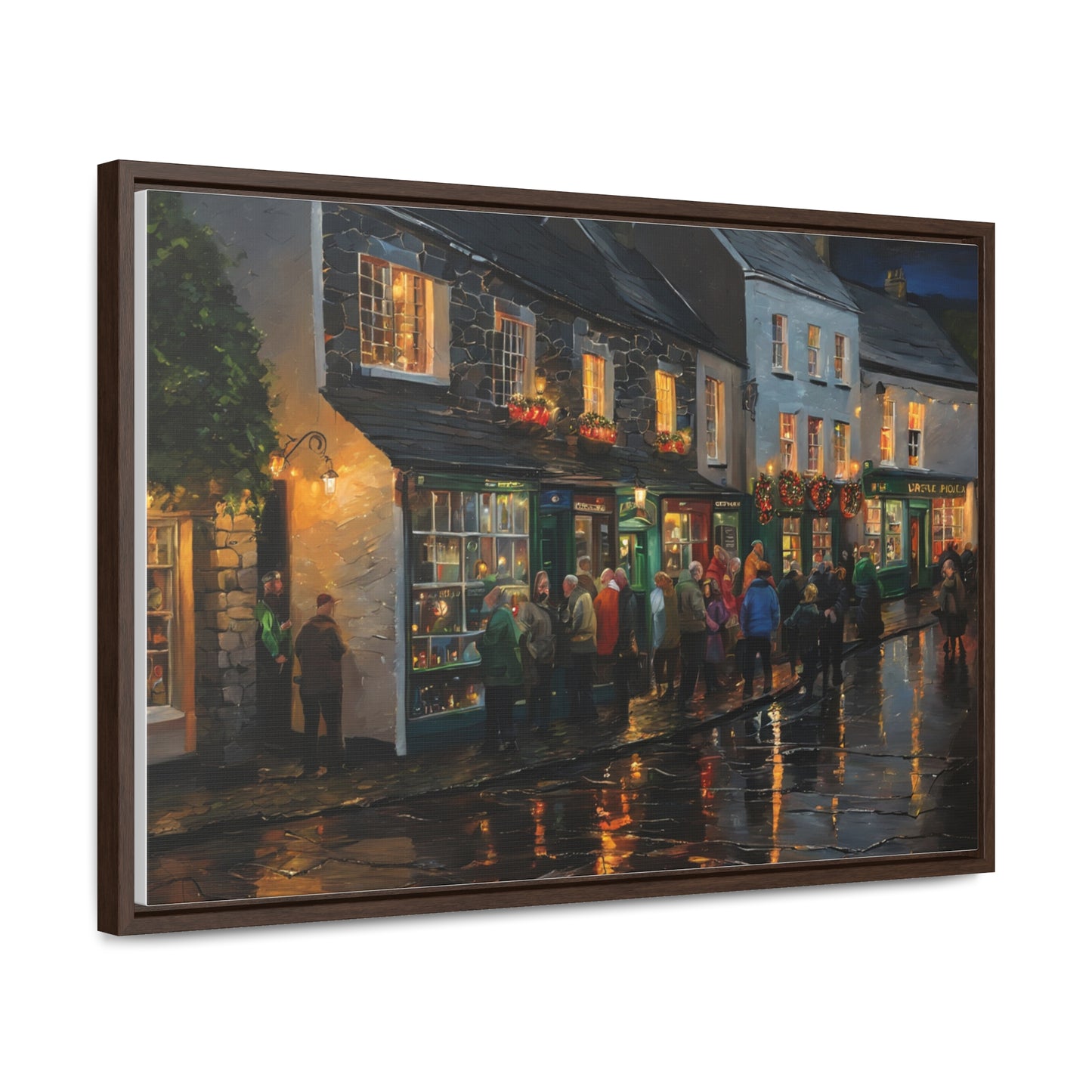 The Pub, Wall Art, Gallery Canvas Wraps, Horizontal Frame