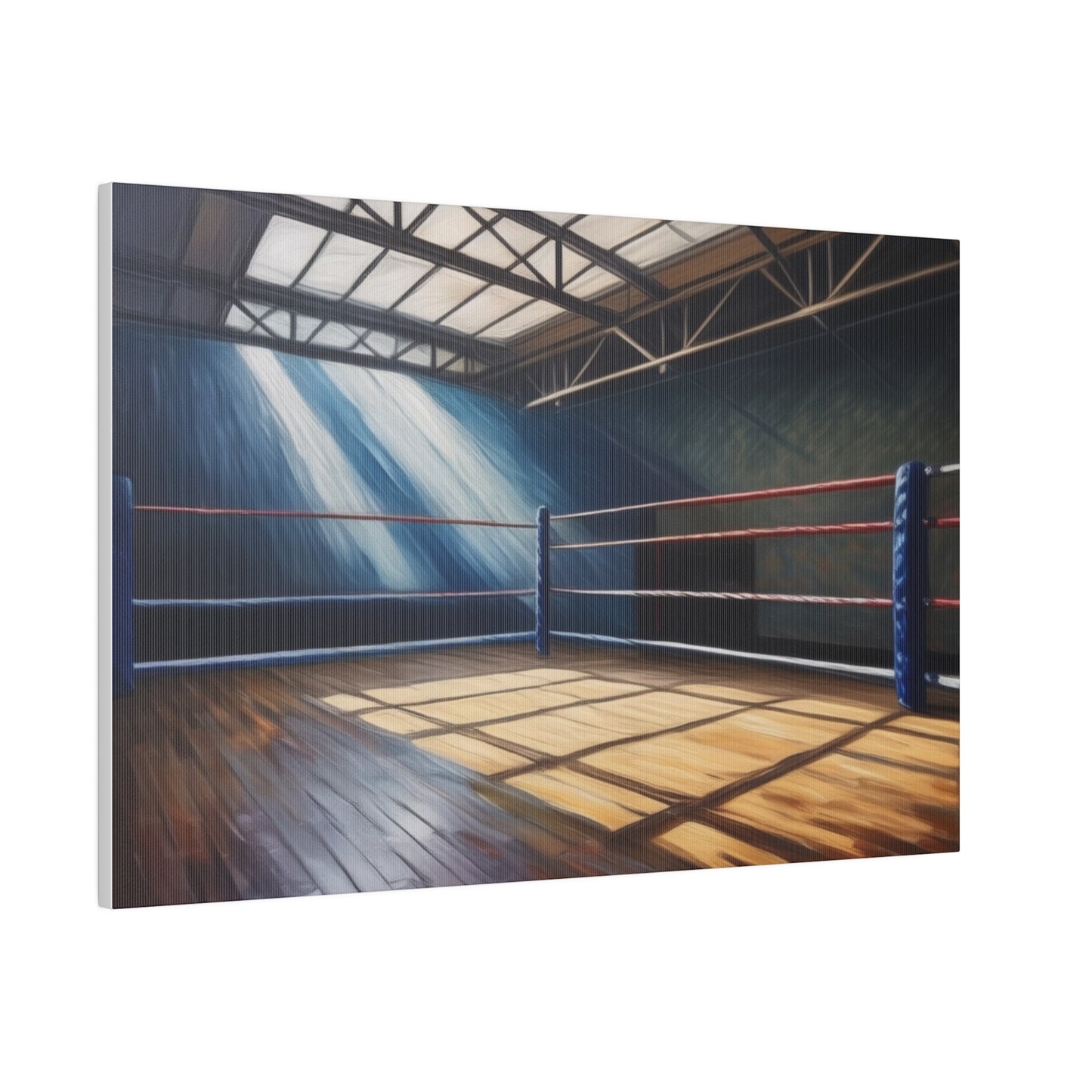 Boxing Ring, Wall Art, Matte Canvas, Stretched, 0.75"