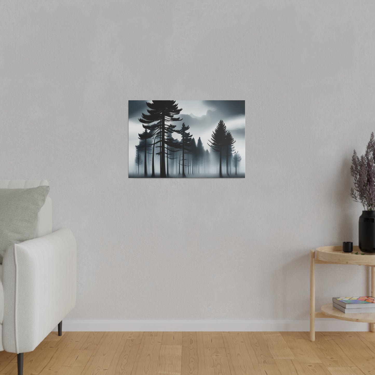 Gray day, Wall Art, Matte Canvas, Stretched, 0.75"