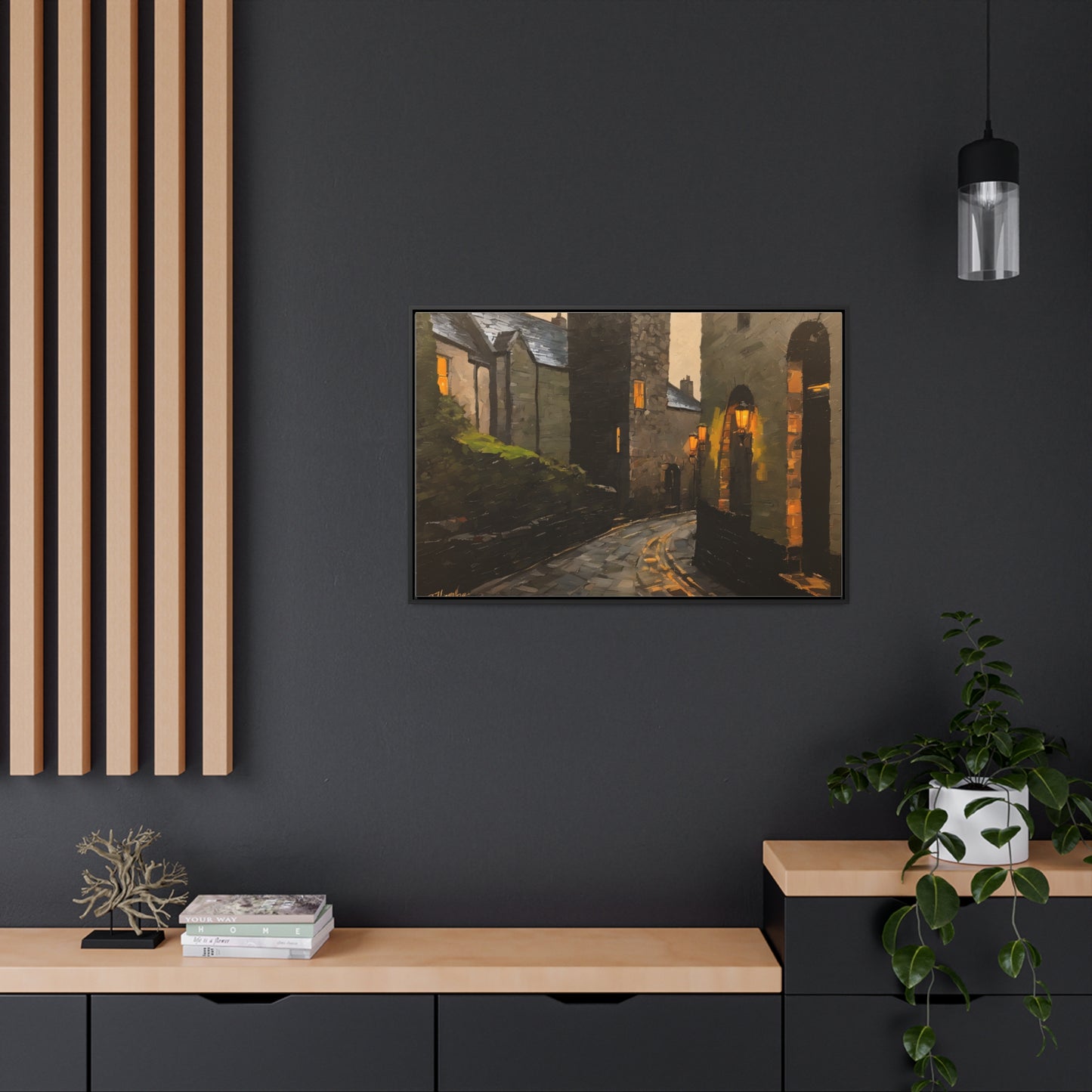 Walk the streets, Wall Art, Gallery Canvas Wraps, Horizontal Frame