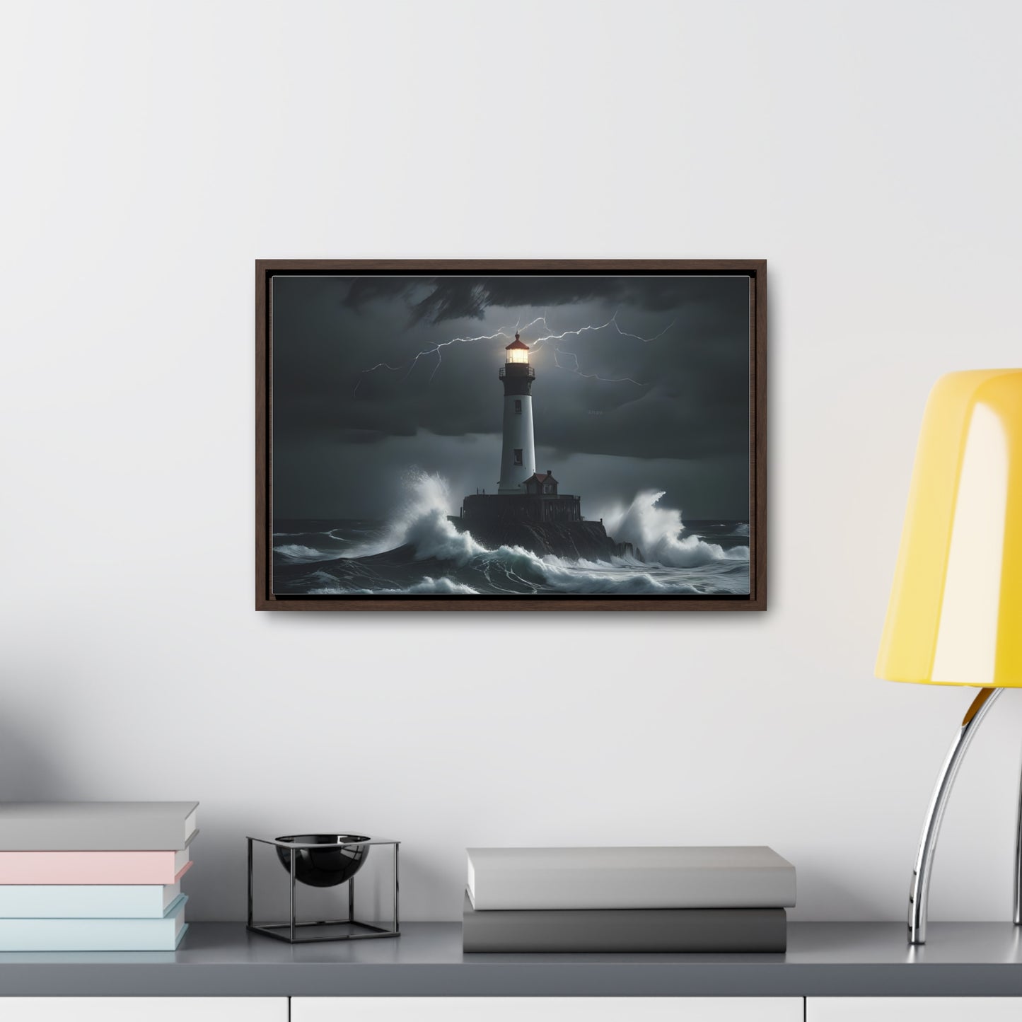 Light House, Wall Art, Gallery Canvas Wraps, Horizontal Frame