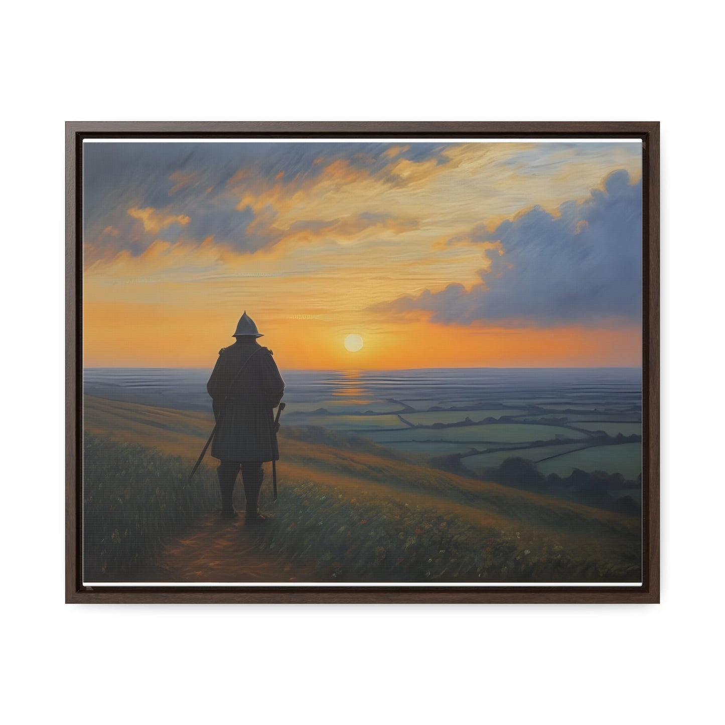 Contemplation, Wall Art, Gallery Canvas Wraps, Horizontal Frame