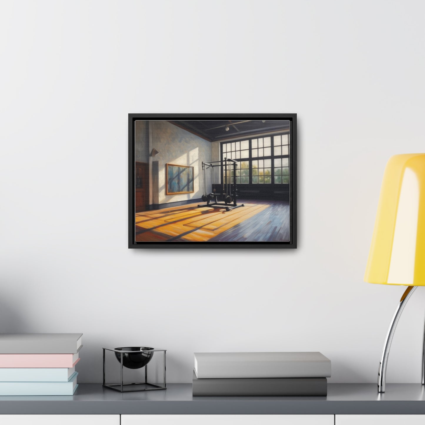 Gym, Workout, Wall Art, Gallery Canvas Wraps, Horizontal Frame