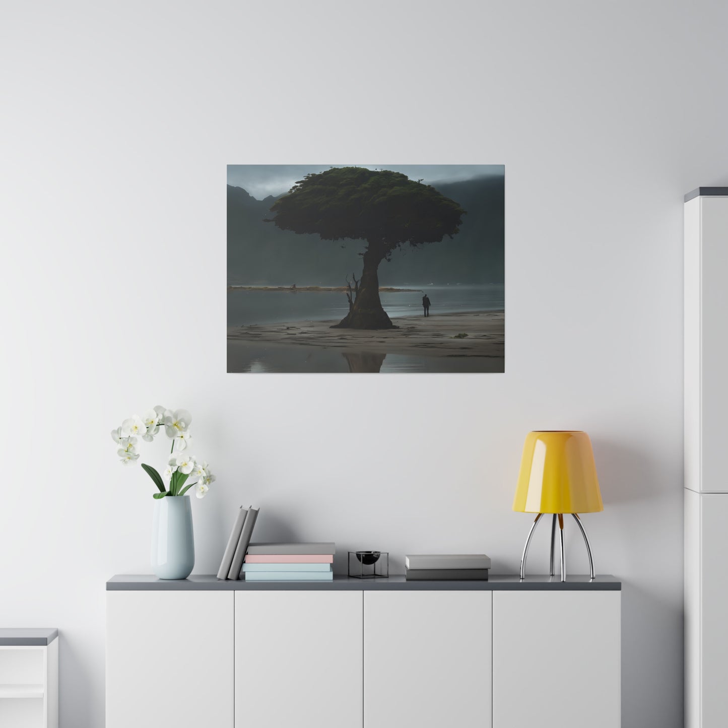 Tree, Wall Art, Matte Canvas, Stretched, 0.75"