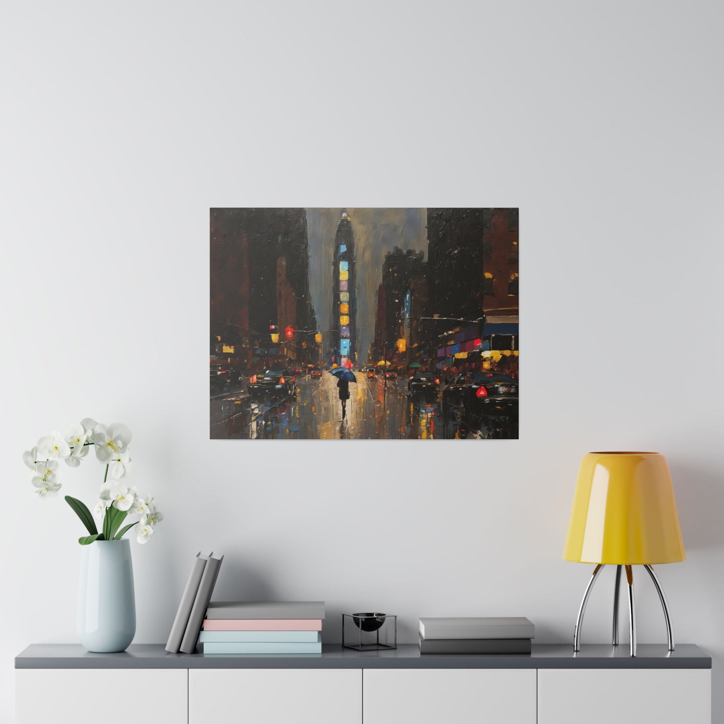 NYC, Wall Art, Matte Canvas, Stretched, 0.75"