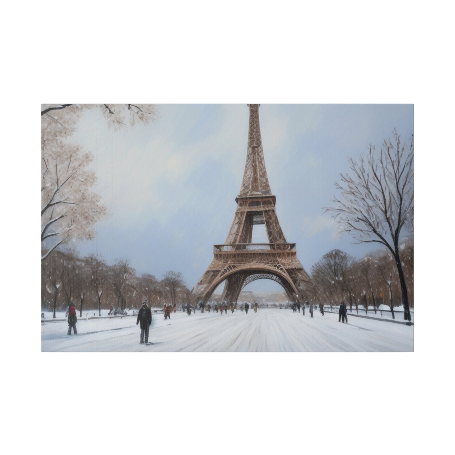 Paris France, Wall Art, Matte Canvas, Stretched, 0.75"