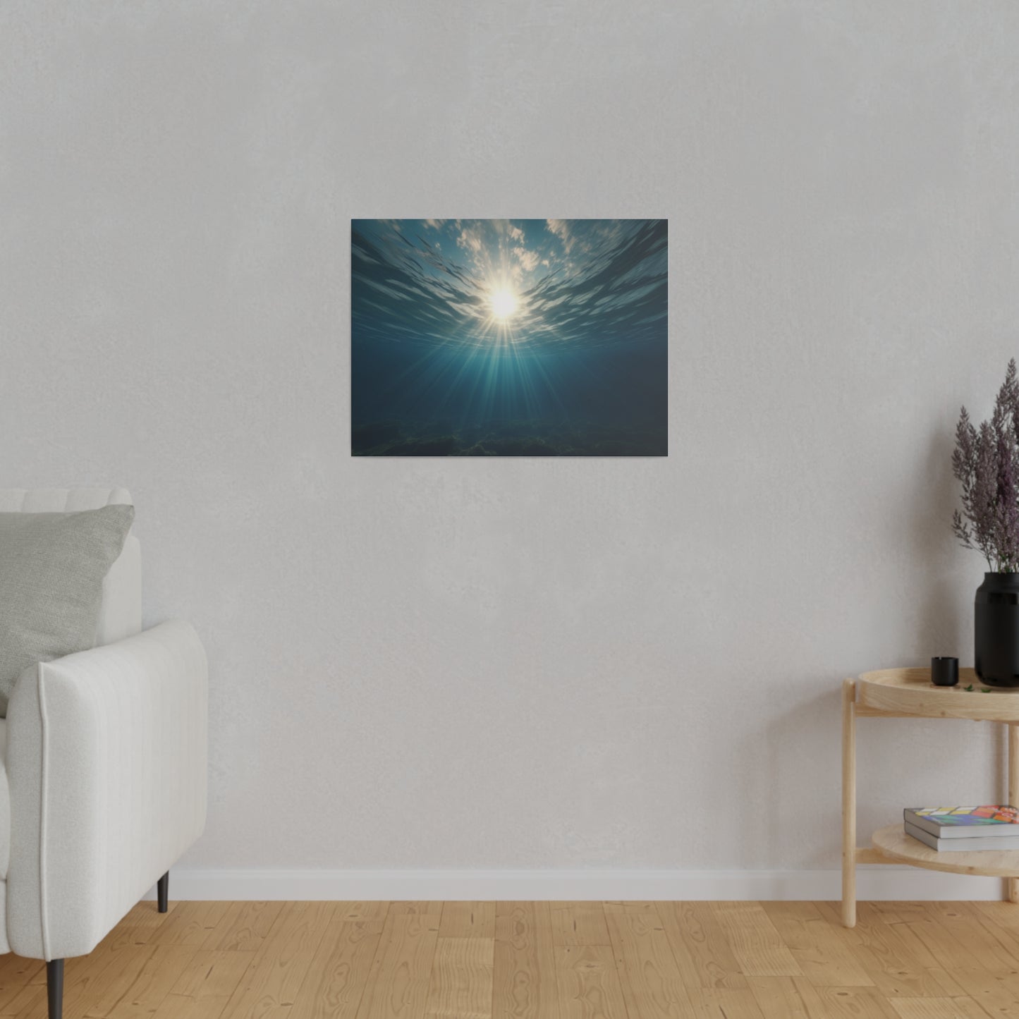 Under Water, Wall Art, Matte Canvas, Stretched, 0.75"