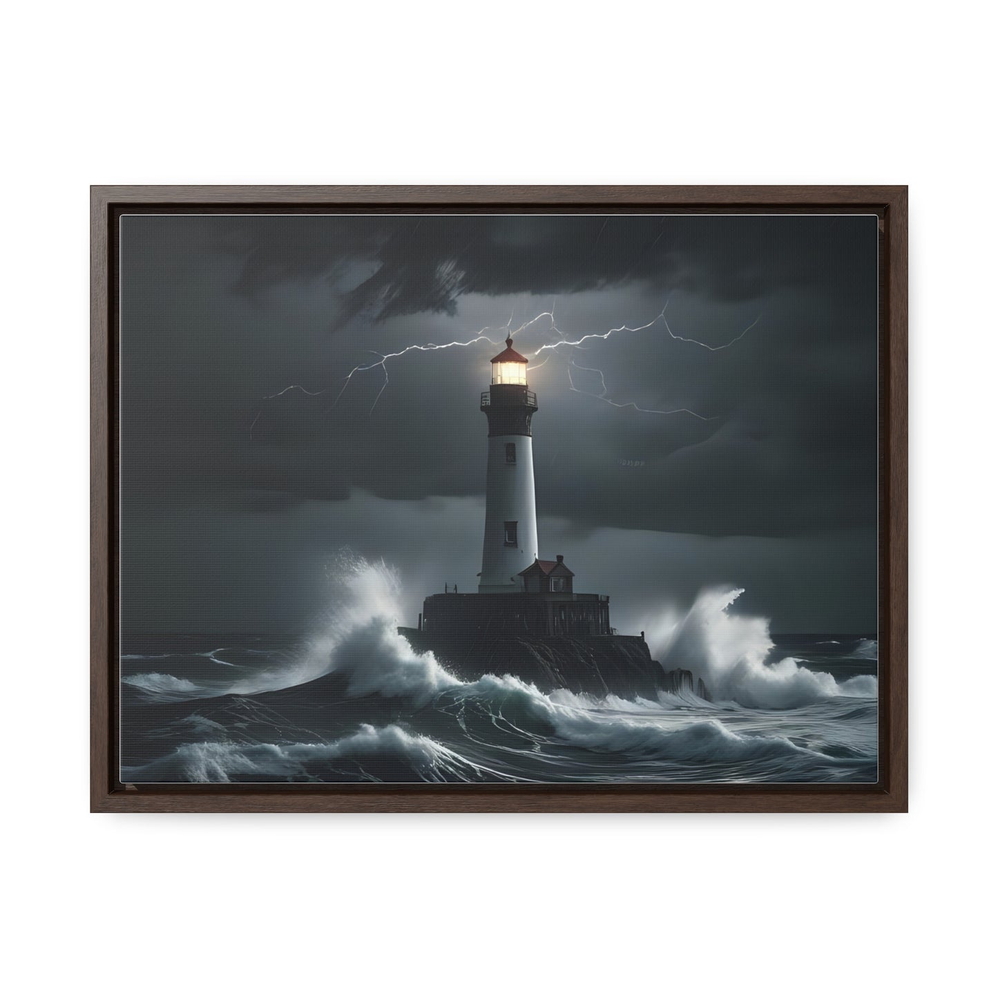 Light House, Wall Art, Gallery Canvas Wraps, Horizontal Frame