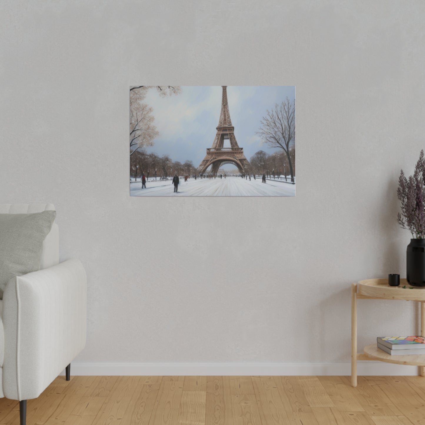 Paris France, Wall Art, Matte Canvas, Stretched, 0.75"