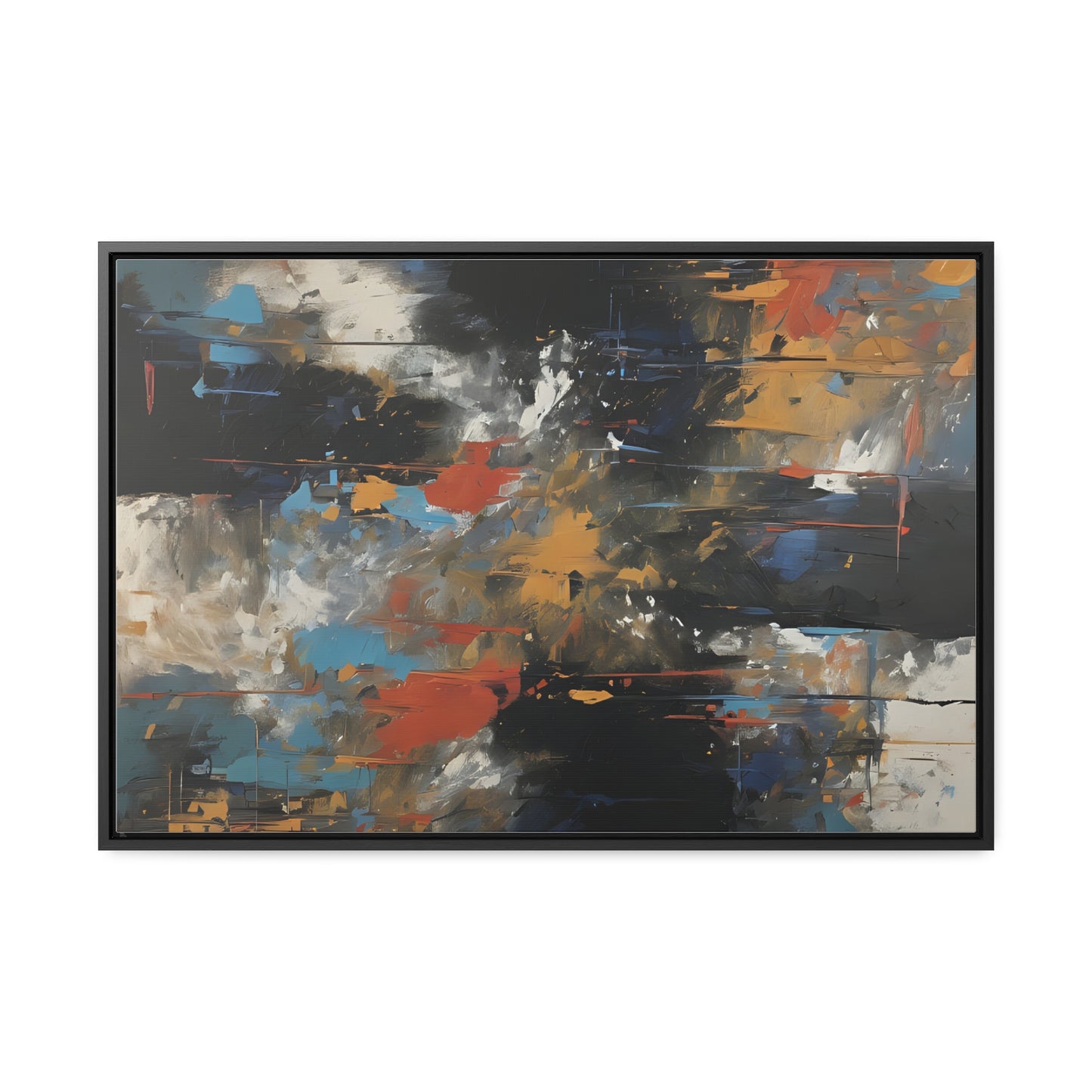 Abstract, Wall Art, Gallery Canvas Wraps, Horizontal Frame