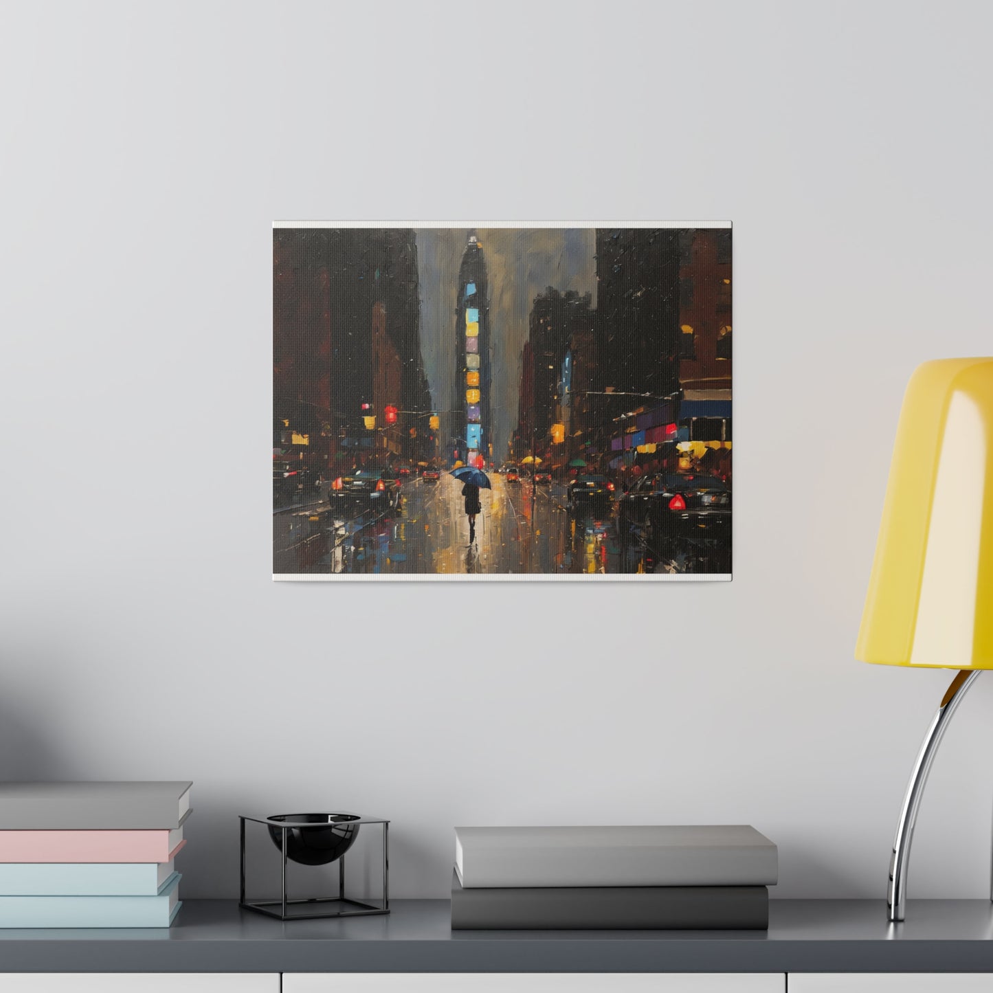 NYC, Wall Art, Matte Canvas, Stretched, 0.75"