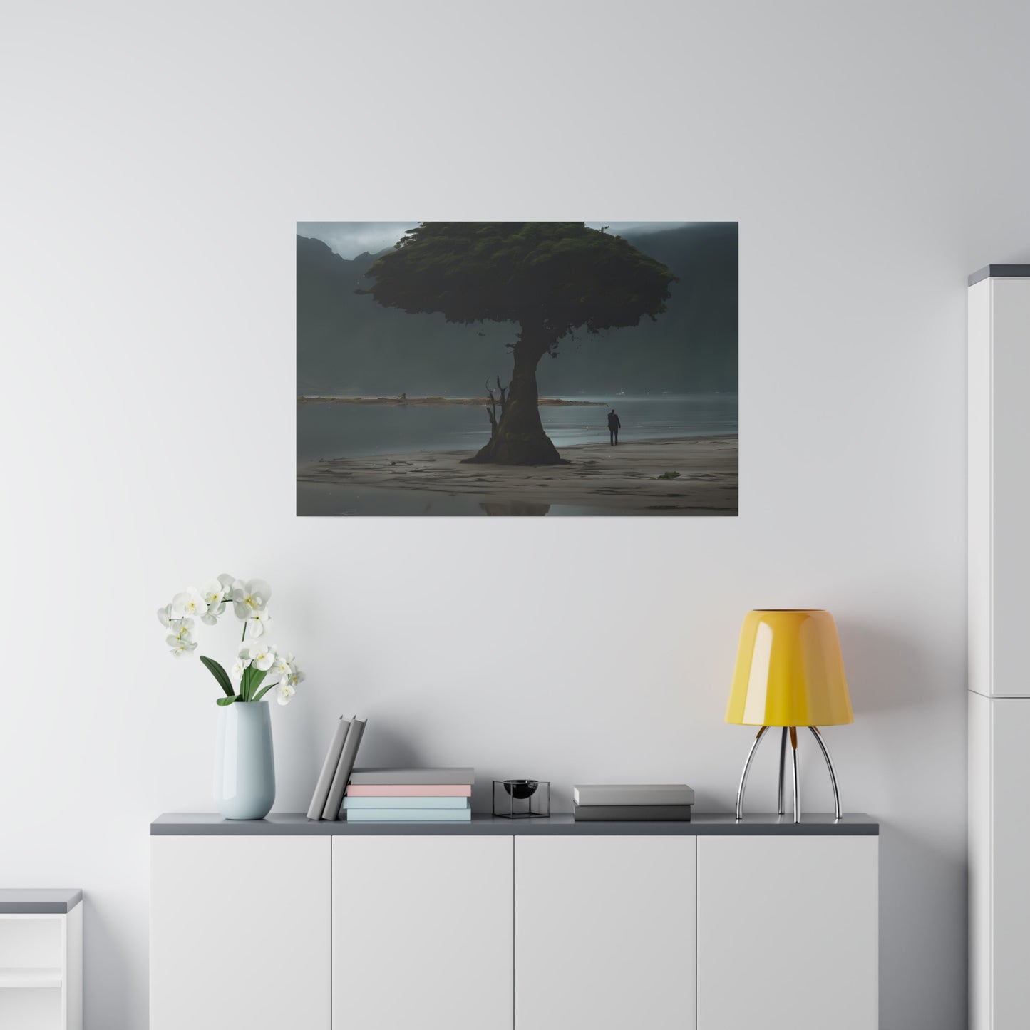 Tree, Wall Art, Matte Canvas, Stretched, 0.75"