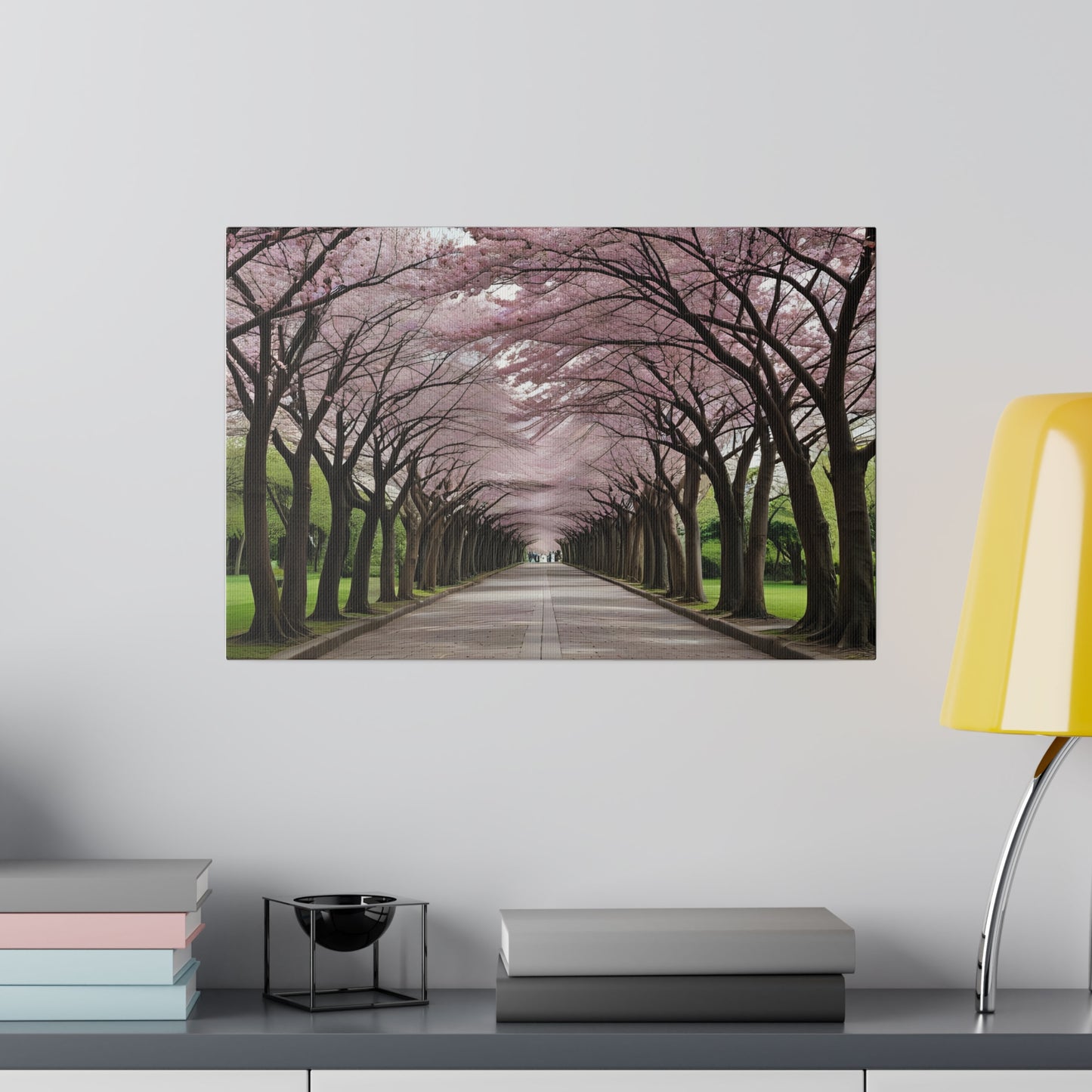 Cherry Blossoms, Wall Art, Matte Canvas, Stretched, 0.75"