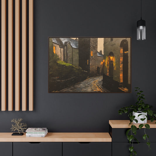 Walk the streets, Wall Art, Gallery Canvas Wraps, Horizontal Frame