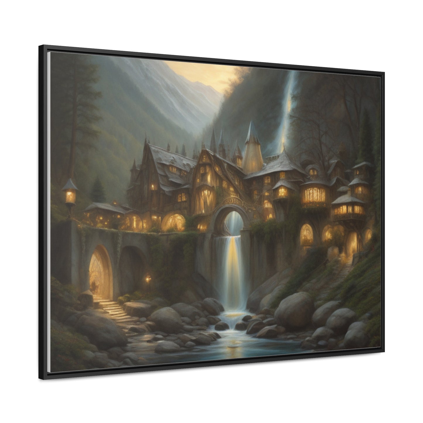 Rivendell, Wall Art, Gallery Canvas Wraps, Horizontal Frame