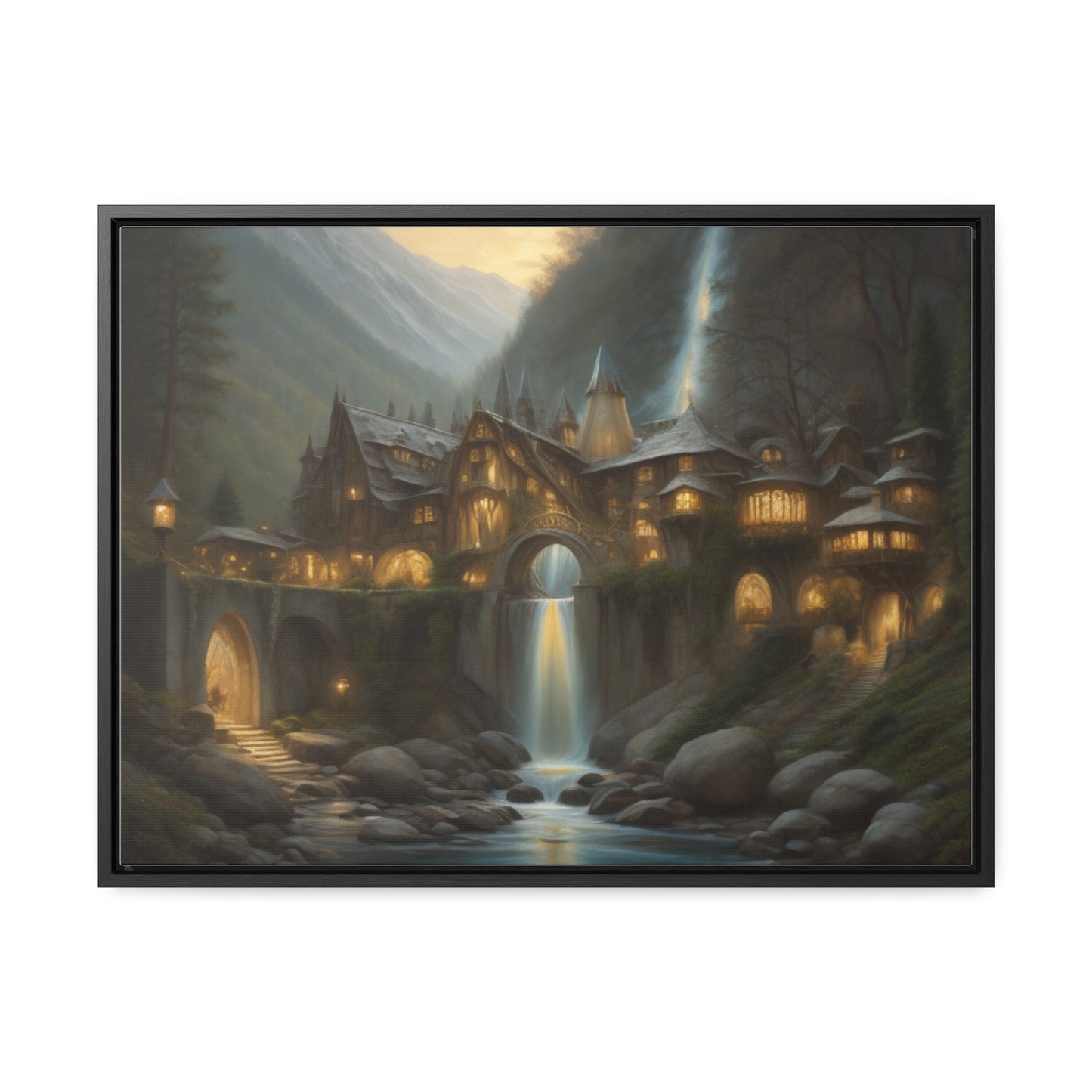 Rivendell, Wall Art, Gallery Canvas Wraps, Horizontal Frame