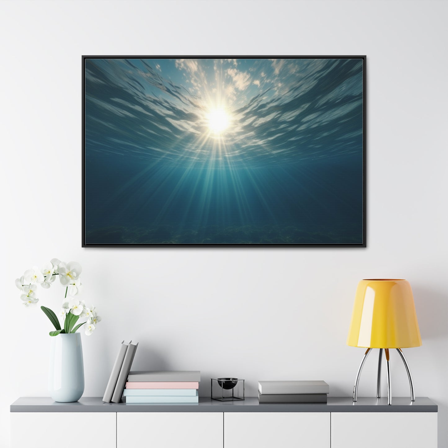 Under Water, Wall Art, Gallery Canvas Wraps, Horizontal Frame