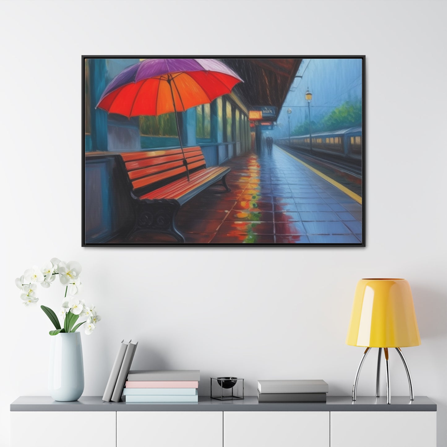 Umbrella, Wall Art, Gallery Canvas Wraps, Horizontal Frame