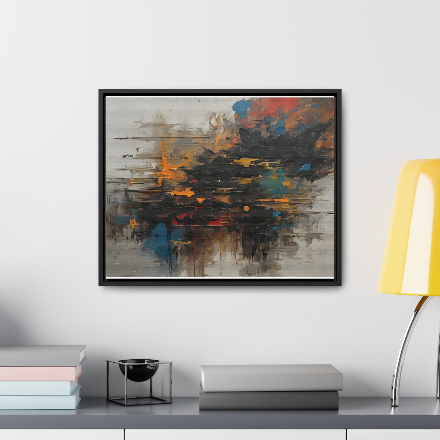 Abstract, Wall Art, Gallery Canvas Wraps, Horizontal Frame