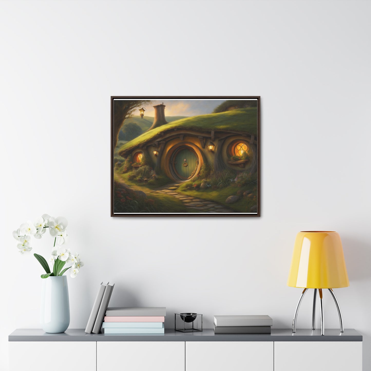 Hobbiton, Wall Art, Gallery Canvas Wraps, Horizontal Frame