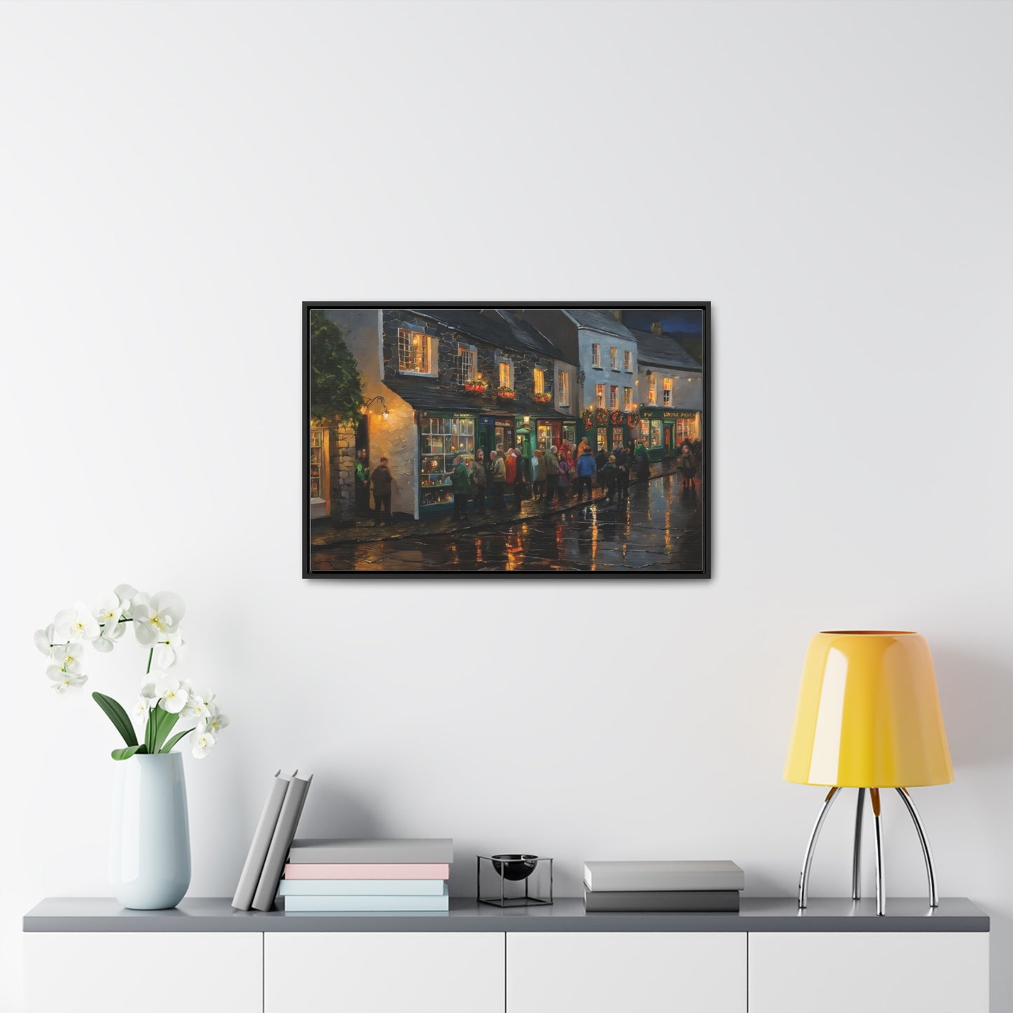 The Pub, Wall Art, Gallery Canvas Wraps, Horizontal Frame