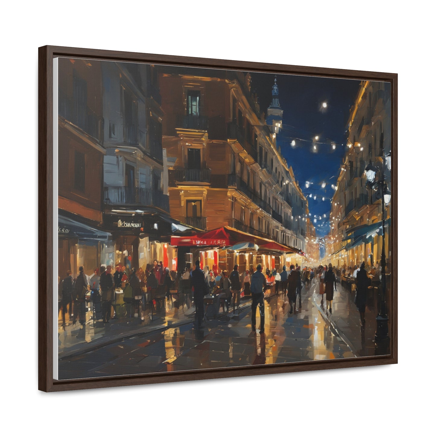 Calm night, Wall Art, Gallery Canvas Wraps, Horizontal Frame