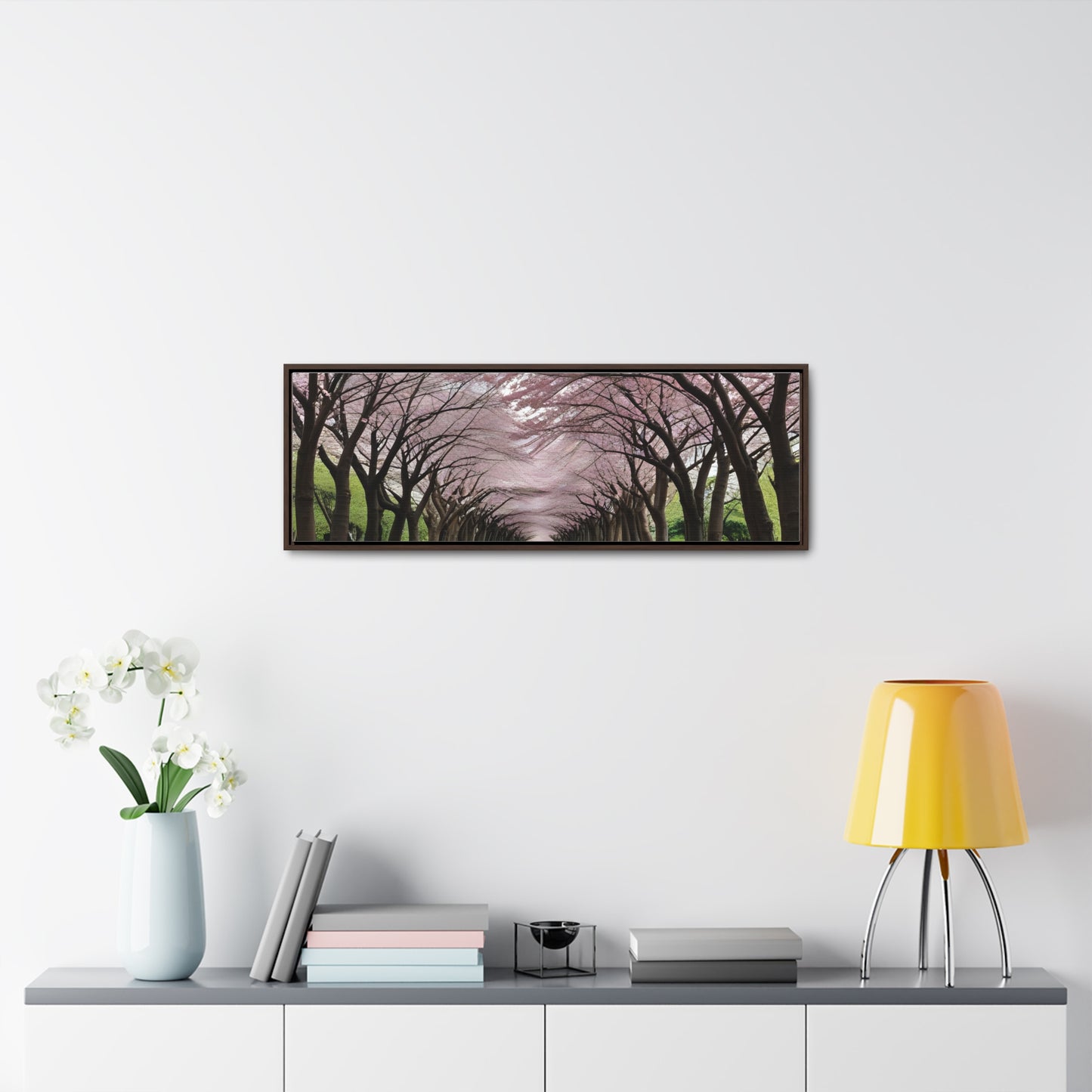 Cherry Blossoms, Gallery Canvas Wraps, Horizontal Frame