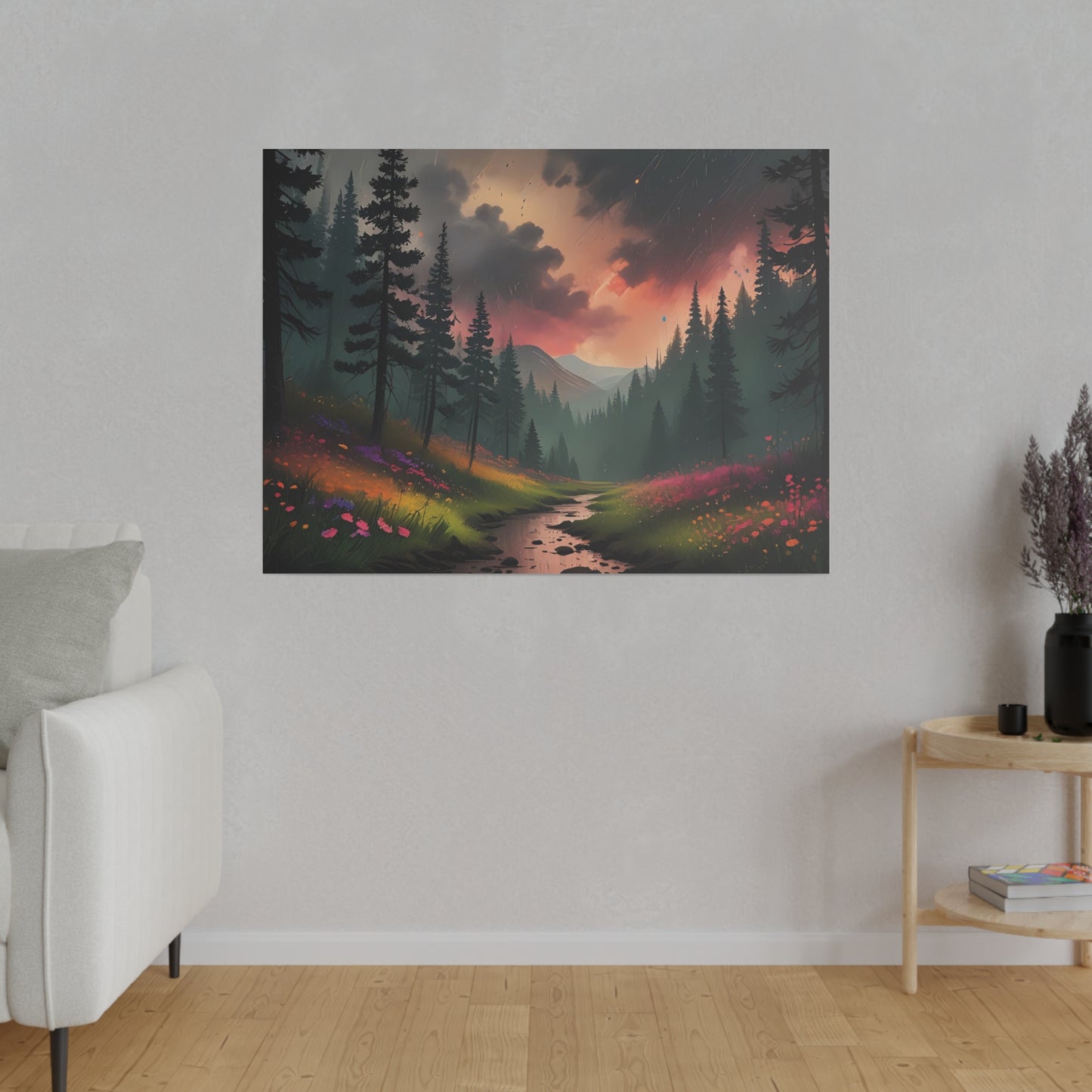 A Mystical Morning, Wall Art, Matte Canvas, Stretched, 0.75"