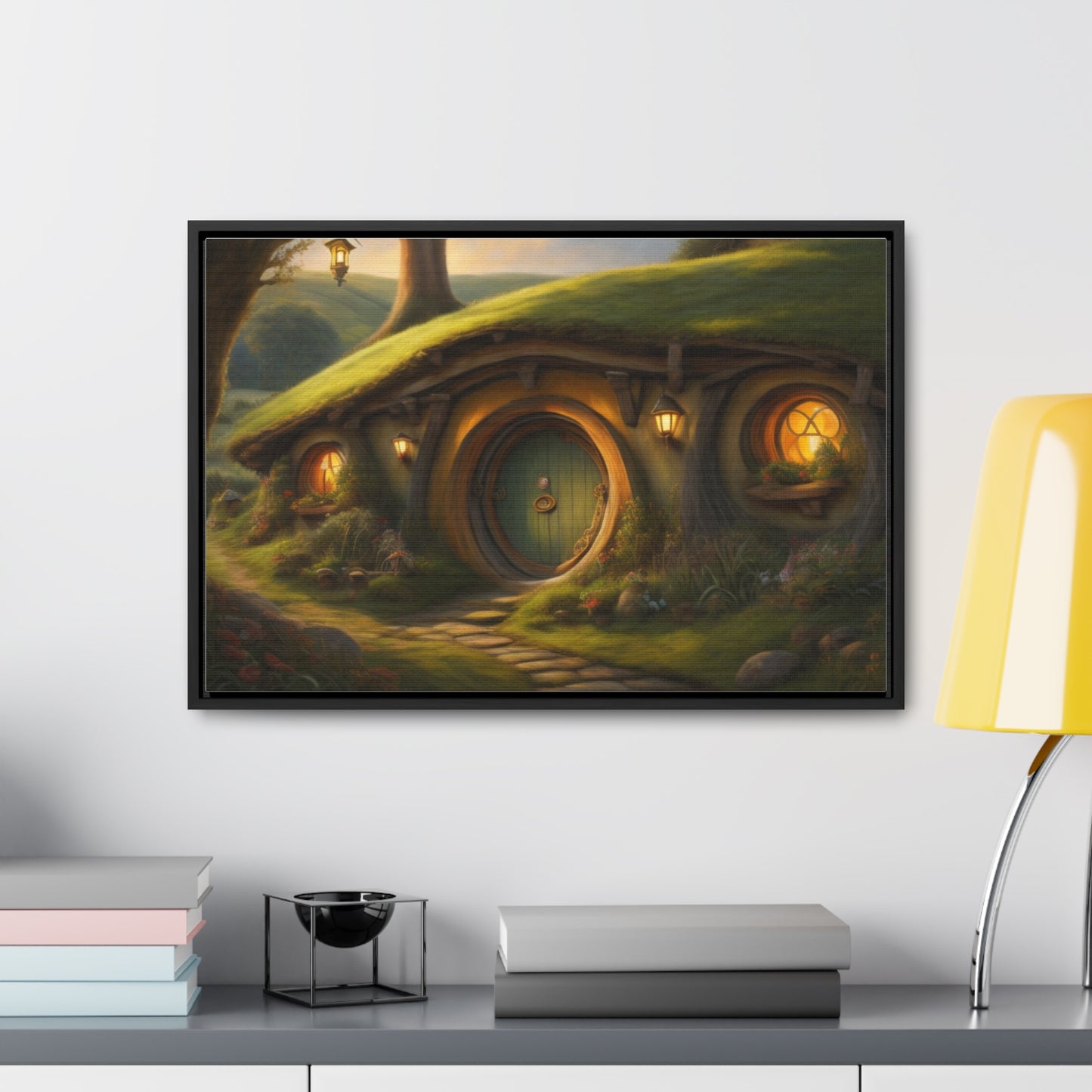 Hobbiton, Wall Art, Gallery Canvas Wraps, Horizontal Frame