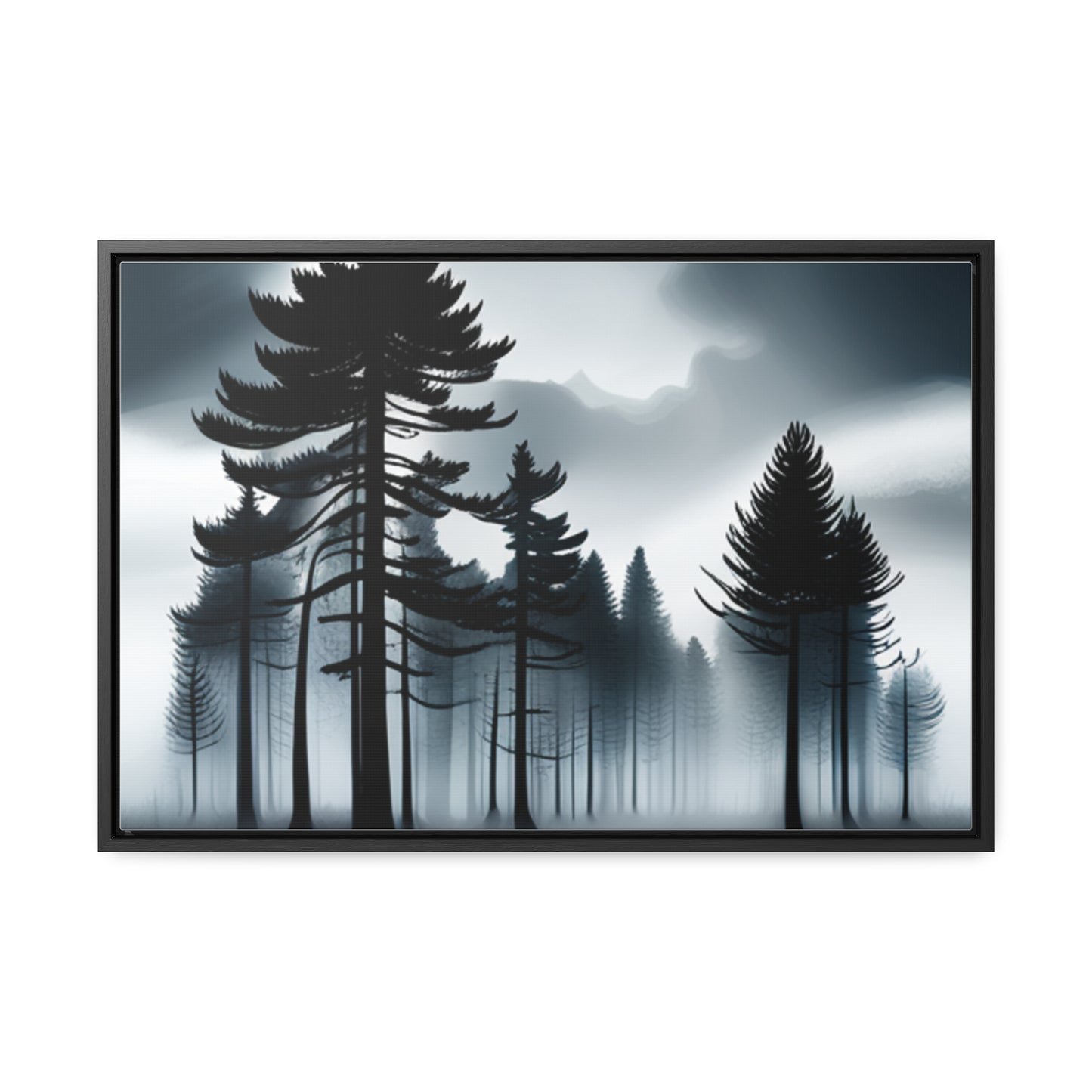 Gray Day, Wall Art, Gallery Canvas Wraps, Horizontal Frame