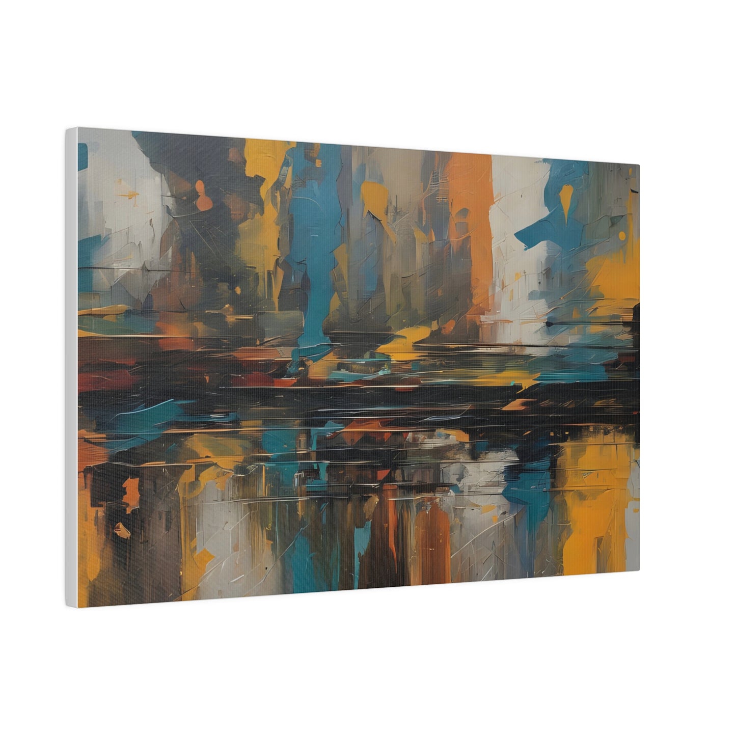 Abstract, Wall Art, Matte Canvas, Stretched, 0.75"