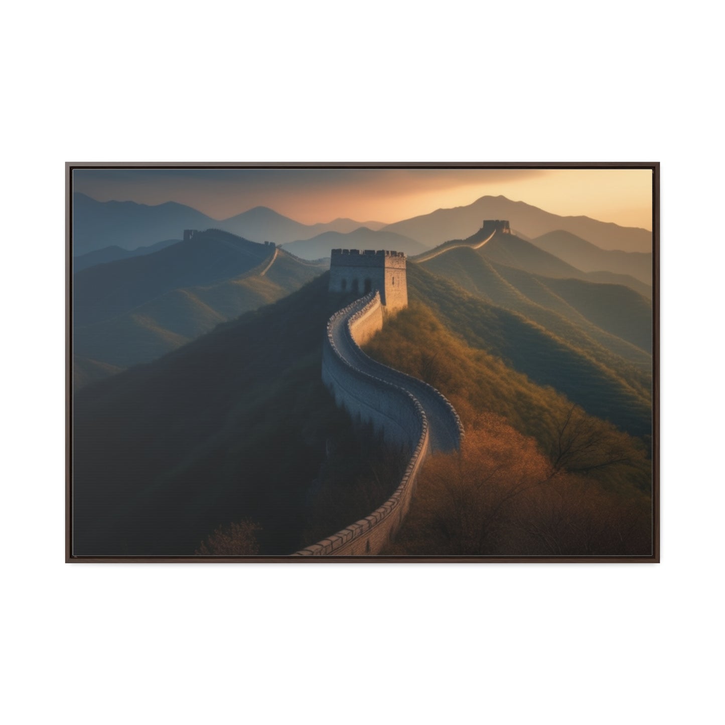 Great Wall, Wall Art,Gallery Canvas Wraps, Horizontal Frame