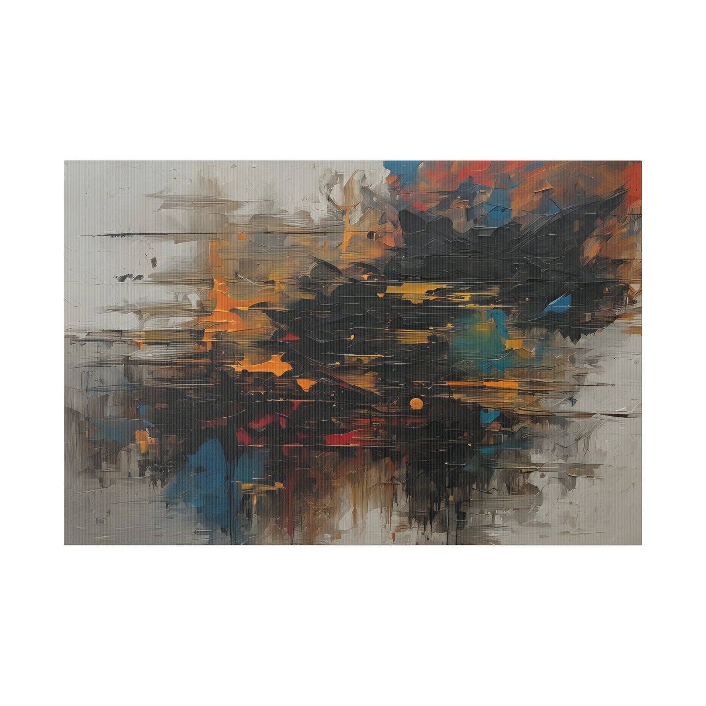 Abstract, Wall Art, Matte Canvas, Stretched, 0.75"