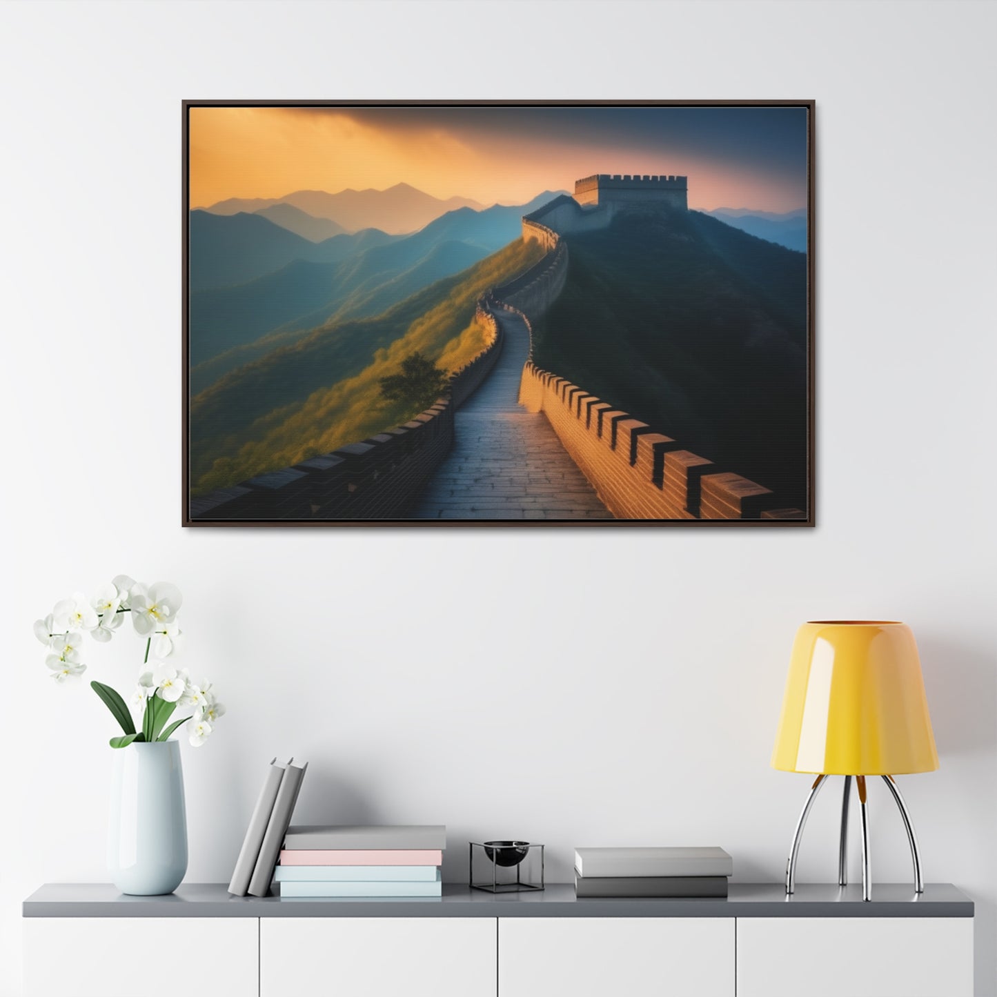 Great Wall of China, Wall Art, Gallery Canvas Wraps, Horizontal Frame